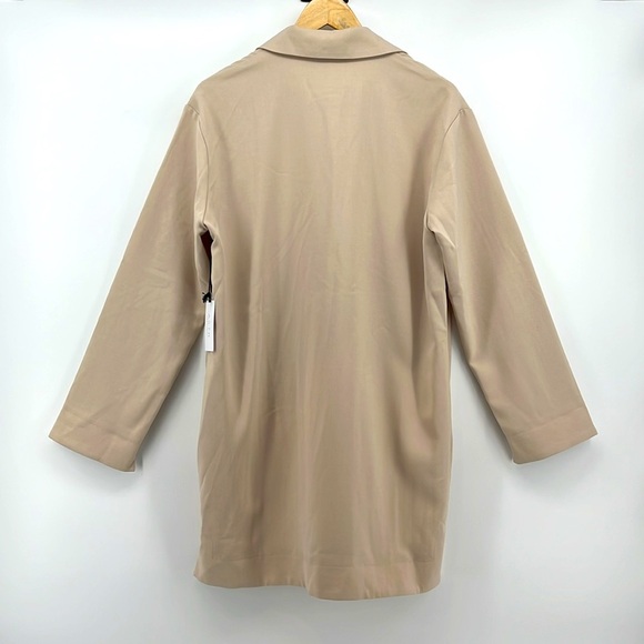 NWT ASTR the Label Collar Long Sleeve Shift Dress Cream Size Small - Picture 6 of 15